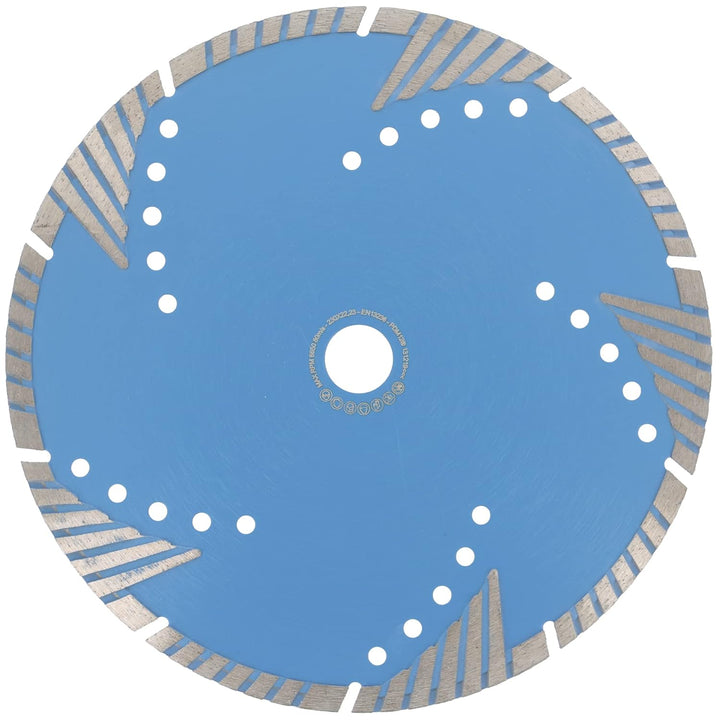 PRODIAMANT Diamant-Trennscheibe Pro Protect 230 mm x 22,2 mm mit Schutzsegmenten für Mauerwerk Beton