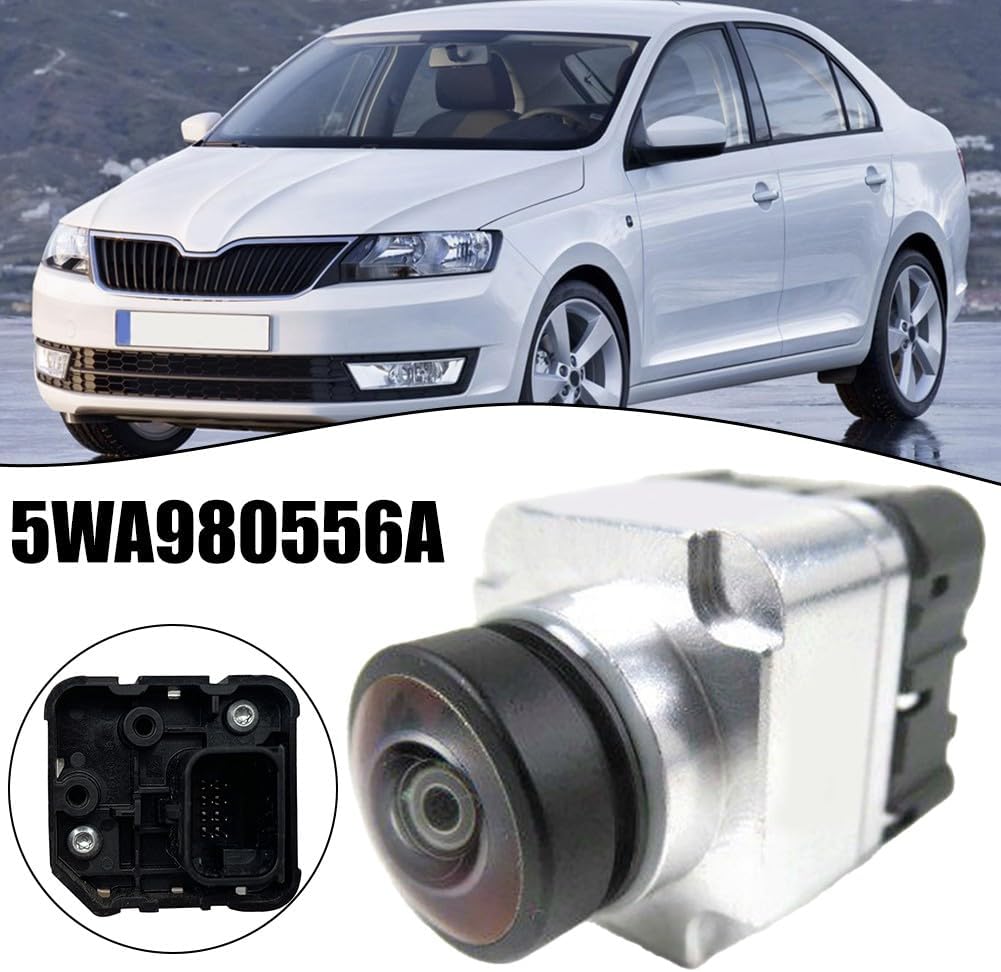 Rückfahrkamera Auto Rückfahrkamera 5WA980556 für Skoda, Golf MK8, Caddy 2021+, A3 8Y, Octavia MK4/A8
