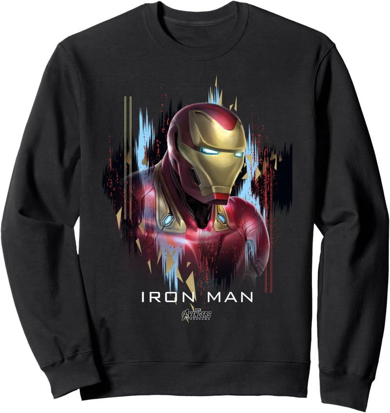 Marvel Avengers: Endgame Iron Man Paint Swipe Portrait Sweatshirt