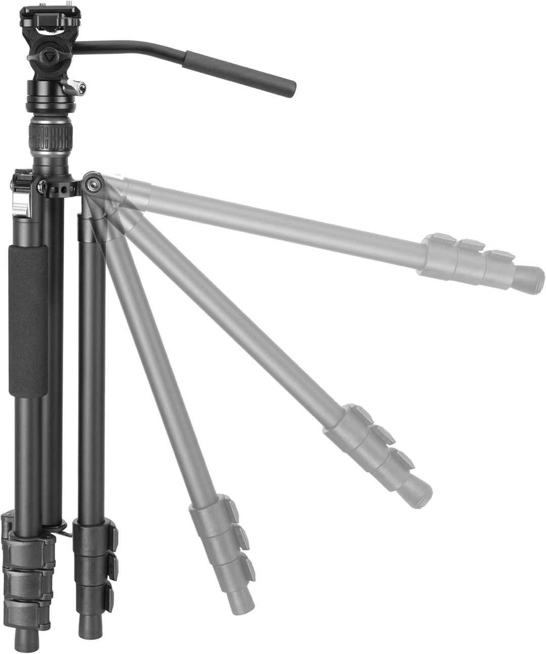 Vanguard Vesta GO 234AV10 Reisestativ Aluminium Videokugel