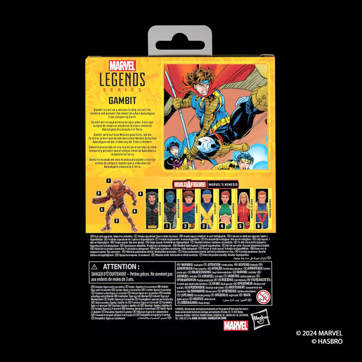 Marvel Legends Series Gambit Action-Figur zu den Comics, Gambit