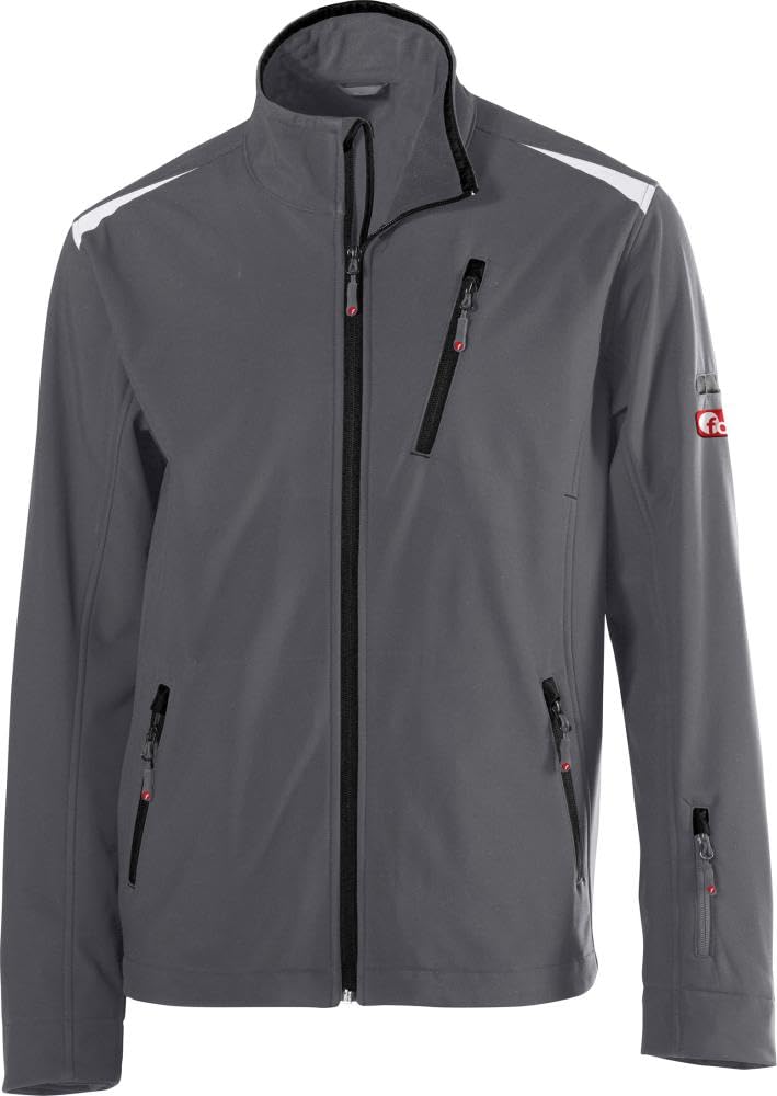 E/D/E FORTIS Herren Jacke 24, DarkGrey/black, Gr.M