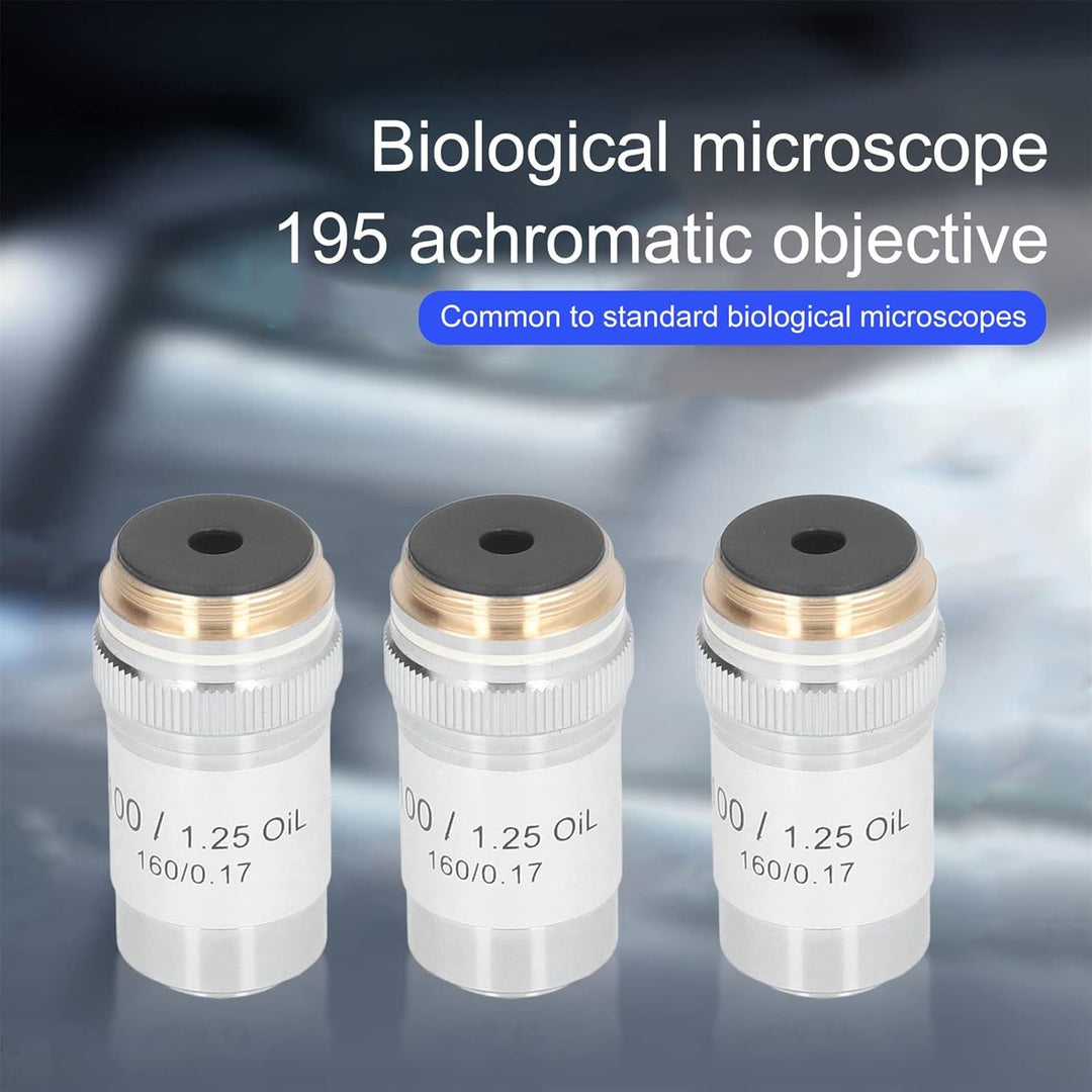 100-fach Achromatisches Mikroskopobjektiv mit Hoher Vergrösserung 20,2 Mm Schnittstellengewinde für