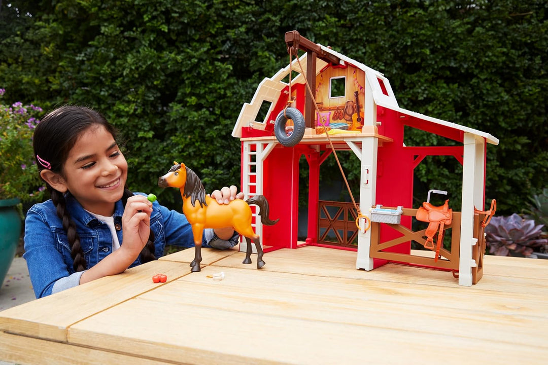 Mattel - Dreamworks Spirit Untamed Swing And Sadle Barn