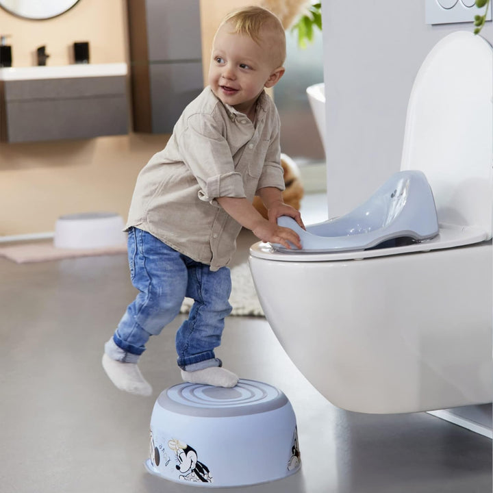 keeeper Mickey Babytopf deluxe 4in1, Töpfchen + Toilettensitz + Hocker + Feuchttuchspender, Ab ca. 1
