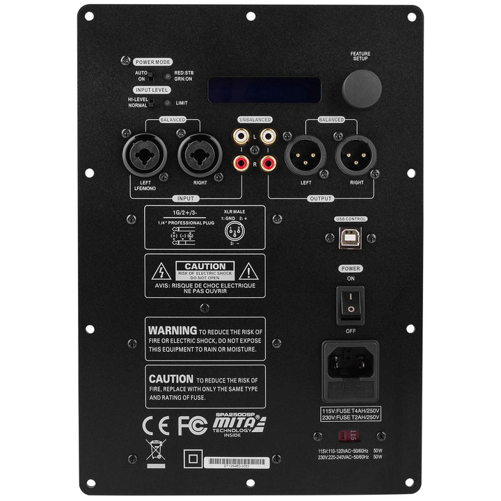 Dayton Audio SPA250DSP Subwoofer Plate Amplifier