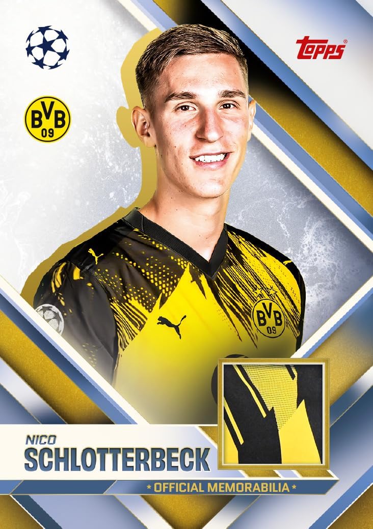 Topps UCC Match Attax 2025/26 - Mega Tin - Spartans - enthält 45 Match Attax Karten plus 3 exklusive