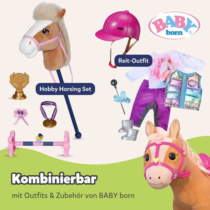 BABY born, Puppenpferd, BABY born My Cute Horse, interaktives Pferd mit Lauf- und Soundfunktion, Plü