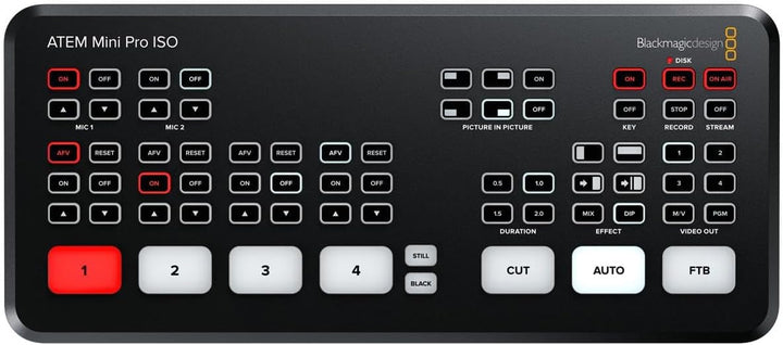 Blackmagic Design Atem Mini Pro ISO Atem Mini Pro ISO Single, Atem Mini Pro ISO Single