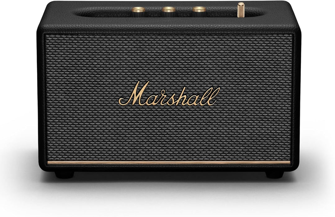 Marshall Acton III Bluetooth-Lautsprecher, Kabellos – Schwarz Black Acton III