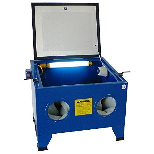 Sandstrahlkabine 90 L. inkl. Beleuchtung Tischgerät BC-90