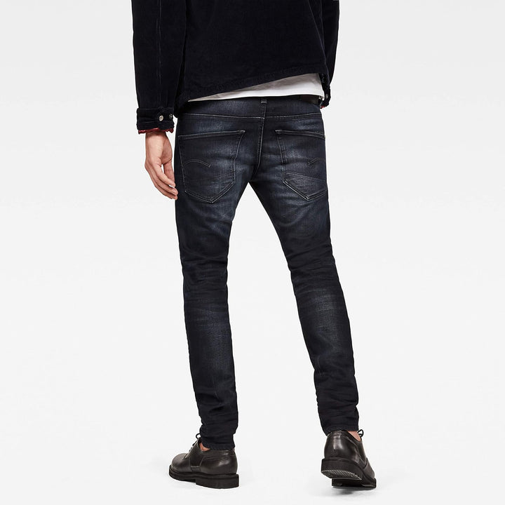 G-Star Herren 3301 Slim Fit Jeans 27W / 32L Blau (Dk Aged 51001-8466-89), 27W / 32L Blau (Dk Aged 51
