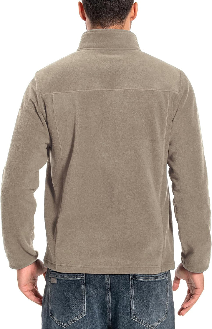 Pioneer Camp Herren Fleecejacke Full Zip Outdoor Polar Leicht Winddicht Jacke mit Reissverschluss M