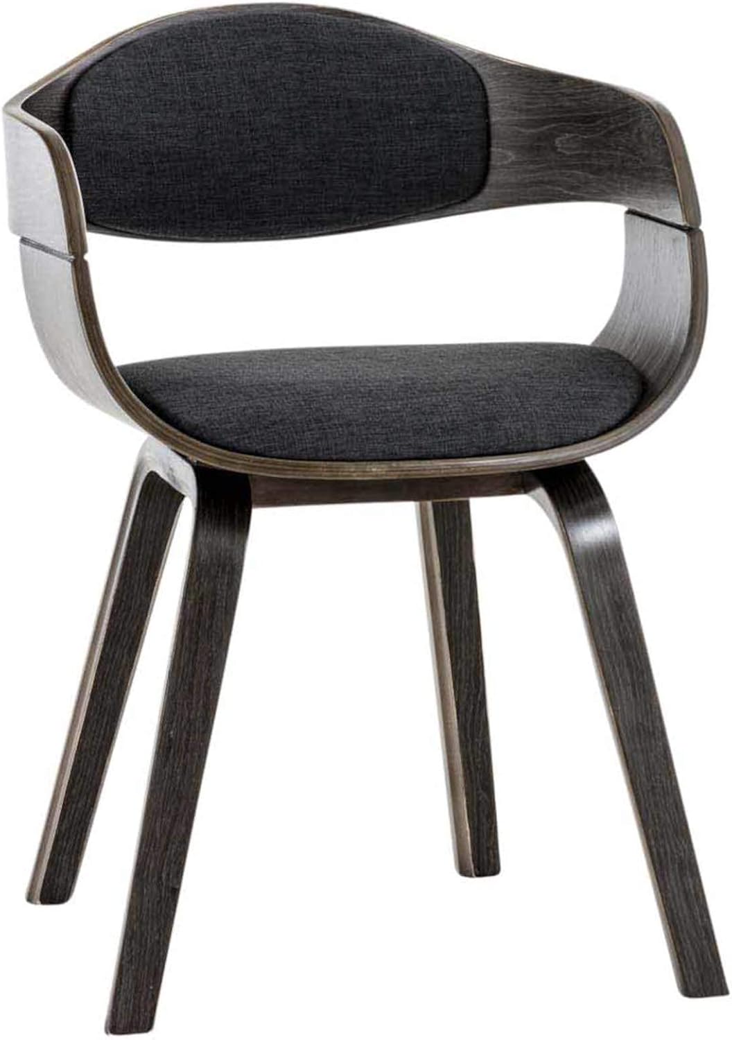 CLP 2er Set Esszimmerstühle ergonomisch Kingston, Lehnstühle mit umlaufender Rückenlehne, Holzgestel
