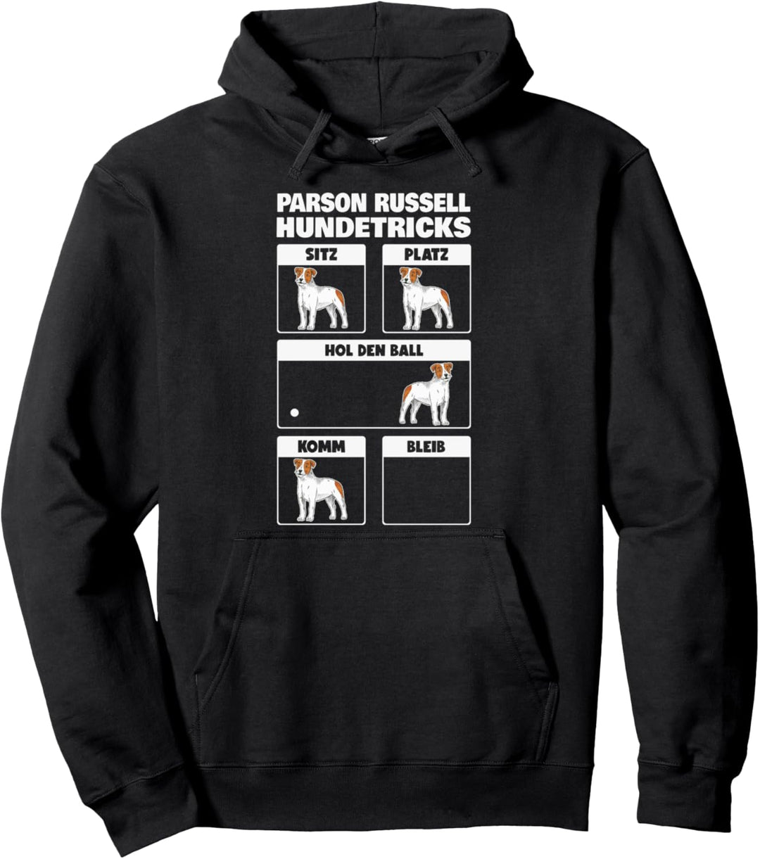 Parson Russell Terrier Hundetricks Pullover Hoodie