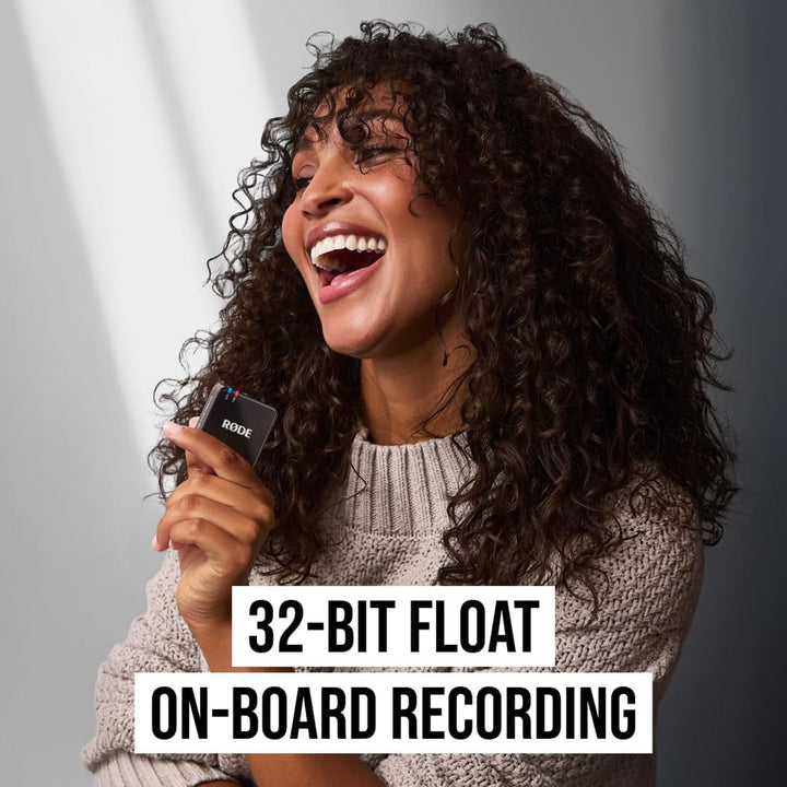 Rode Wireless GO Gen 3 Drahtloses 2-Kanal Mikrofon-Funksystem mit 2X Lavalier GO Mikrofon und 2X kee