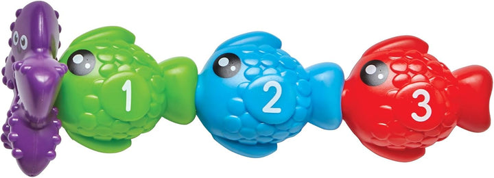 Learning Resources Steve der Schaufel- und Spritzhai, 7-teilig, ab 18 Monaten, Lernspielzeug für Kle