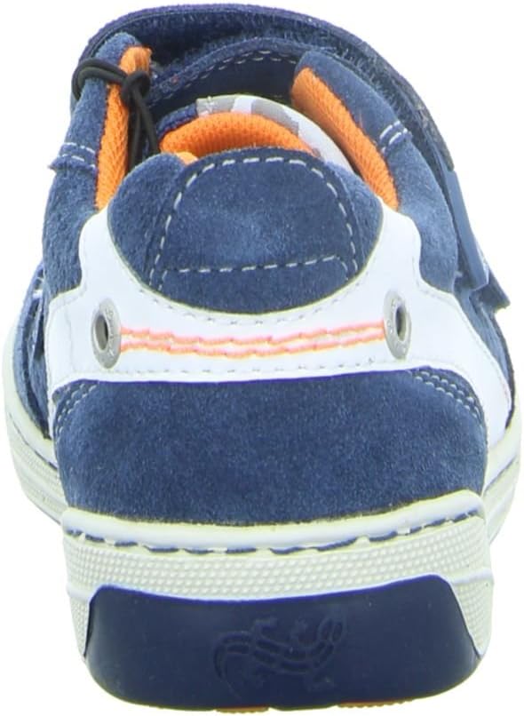 Lurchi Jungen Bruce Low-Top 27 EU Blau Jeans 34, 27 EU Blau Jeans 34