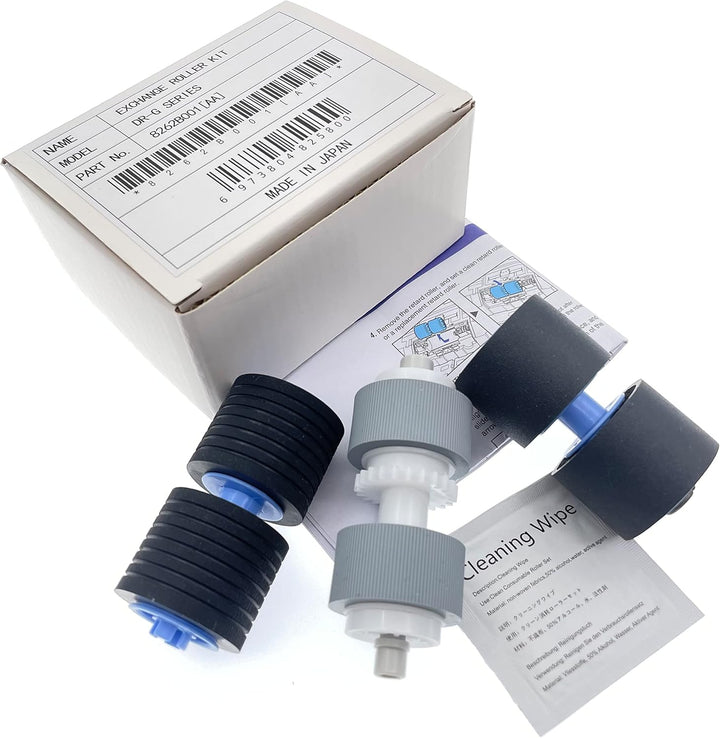 OKLILI 3601C002 8262B001 Scanner Exchange Roller Kit Pickup Roller kompatibel mit Canon DR-G1100 DR-