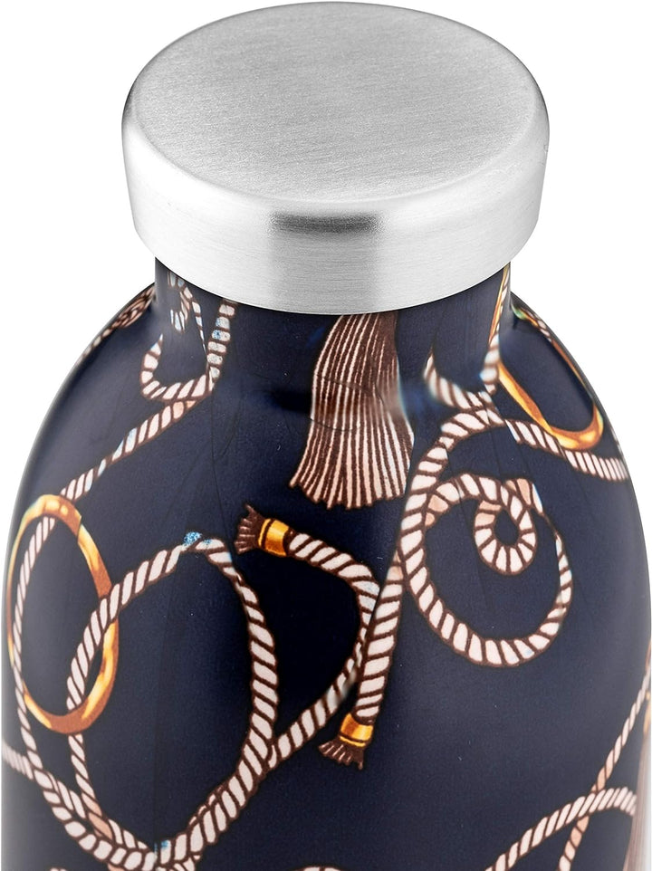 24Bottles Thermosflasche für Wasser | Wiederverwendbare Thermosflasche aus Edelstahl BPA-frei | 24 S