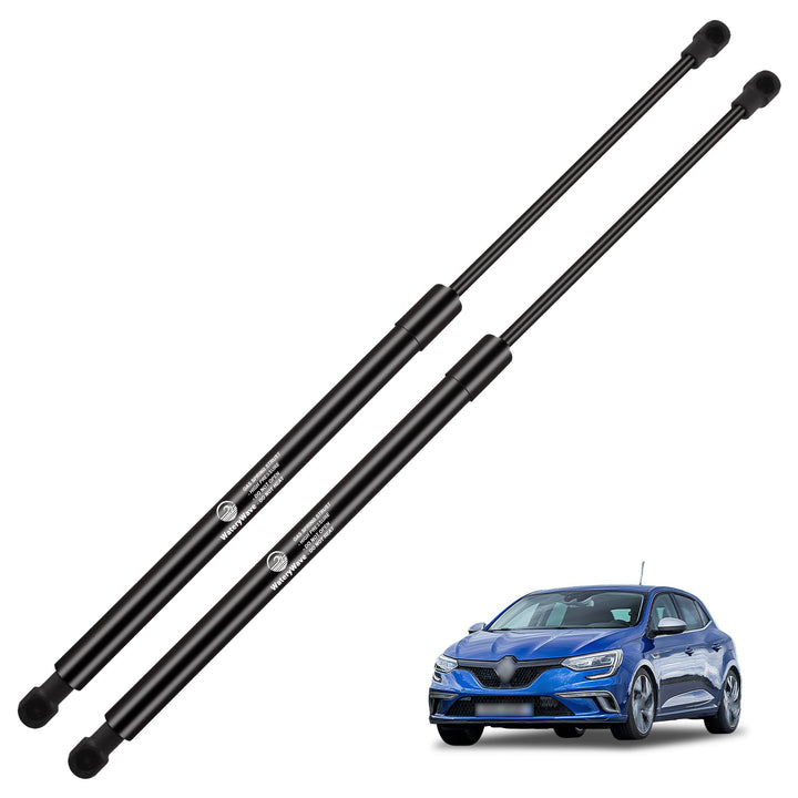 2X Heckklappendämpfer für 2015-2024 Megane 4 Gasdruckdämpfer Schwarz Gasdruckfeder Heckklappe Koffer