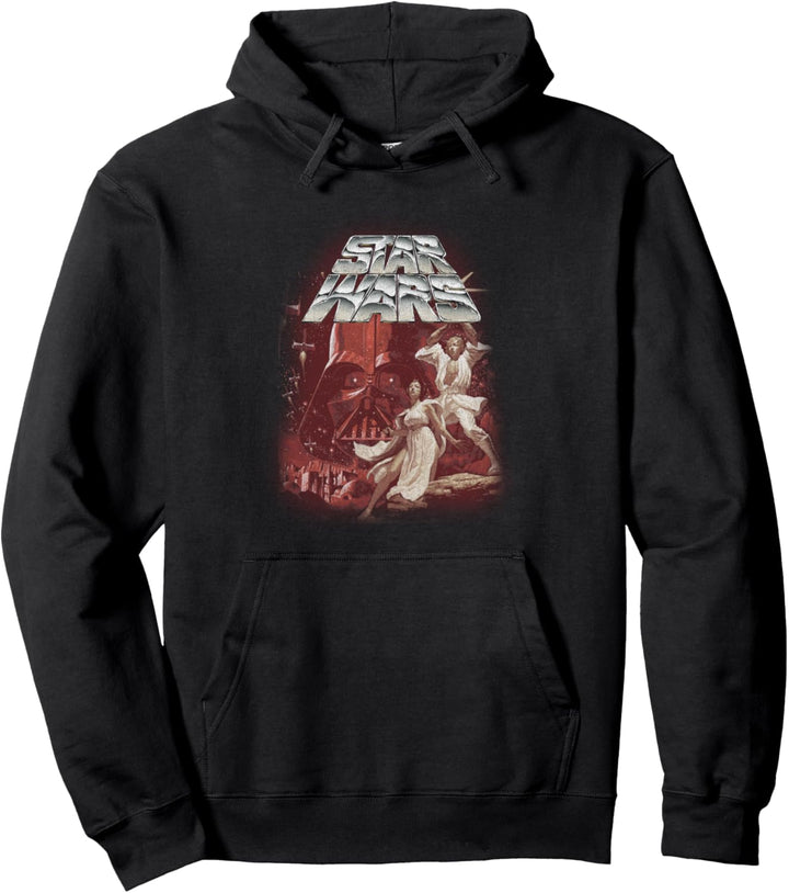 Star Wars Faded Movie Poster Pullover Hoodie