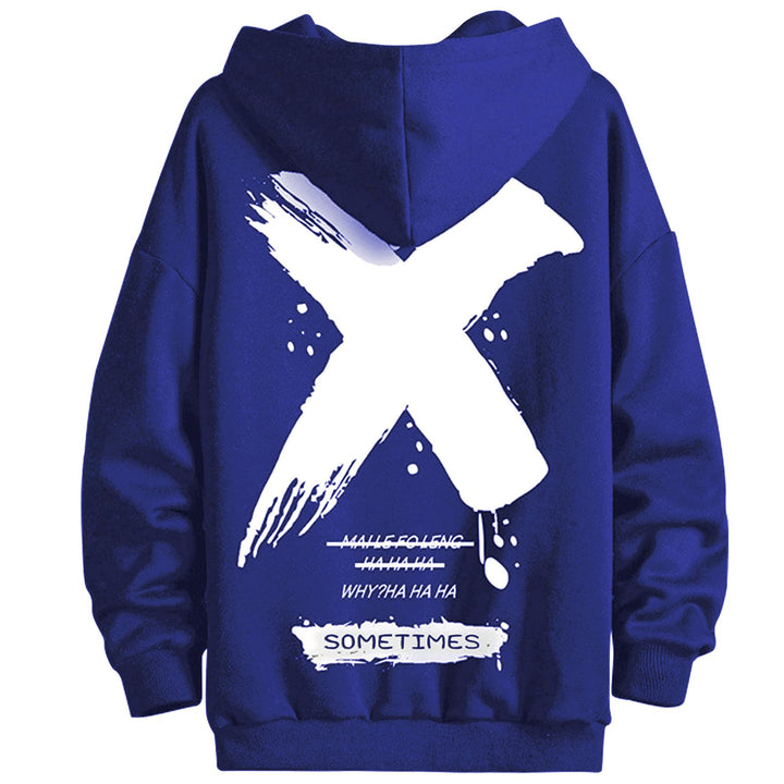 Moshtashio Hoodie Herren Basic Kapuzenpullover Langarm Sweatshirts Classic Männer Hoodie Druck Pullo