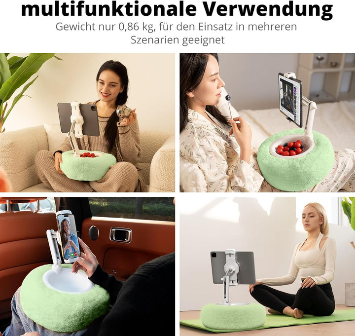 SupeDesk Kindle Halterung Kissen,Tablet Ständer,ipad Ständer,Tablet Halterung,kompatibel mit 4,7-13"