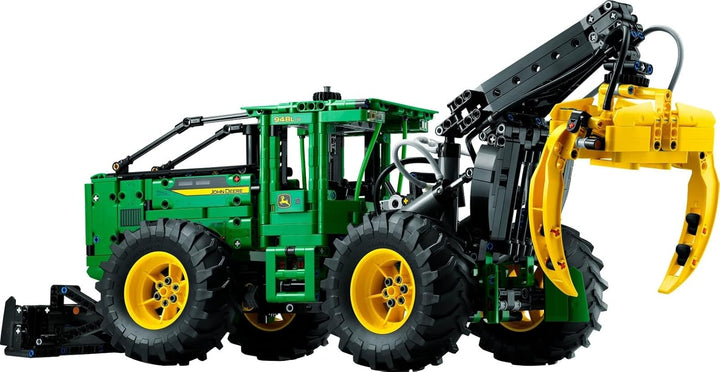 Lego Technic 2er Set: 42157 John De 948L-II Skidder & 30655 Gabelstapler mit Palette Polybag