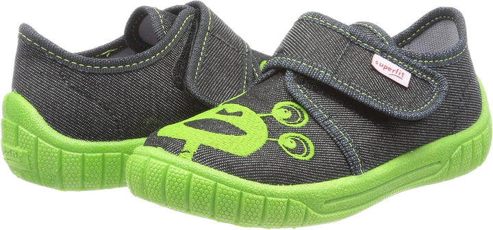 Superfit BILL Hausschuhe 1-000270 Jungen 28 EU Schwarz 0010, 28 EU Schwarz 0010