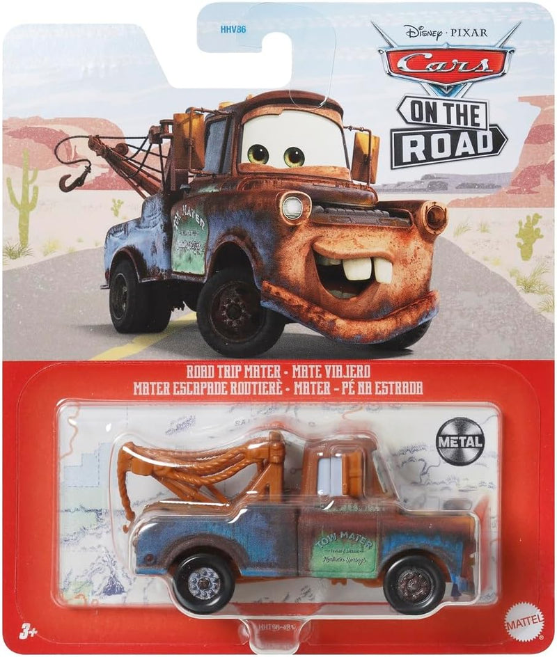 Mattel Auswahl Fahrzeuge Racing Style | Disney Cars | Die Cast 1:55 Auto, Typ:Hook/Mater Road Trip,