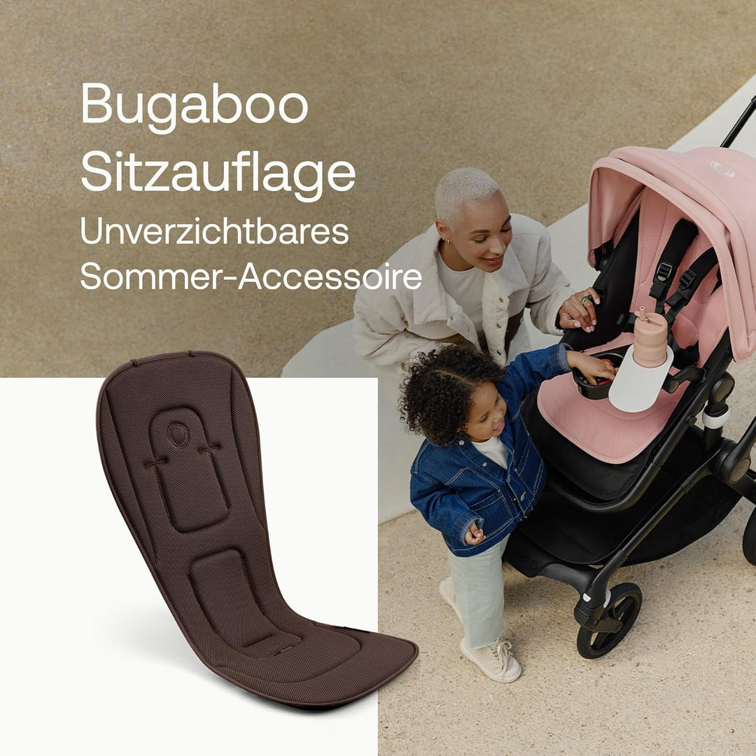 Bugaboo Duo-Komfort Sitzauflage für vier Jahreszeiten, verbesserte Passform, kompatibel mit allen Bu