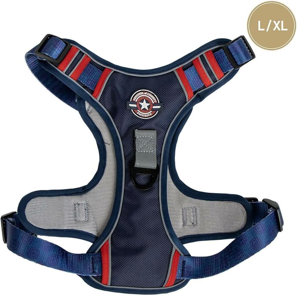 Spiderman Hundegeschirr, bequem und verstellbar, Spiderman-Hundegeschirr, Spaziergänge und Training,