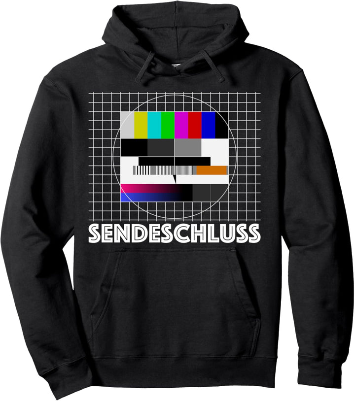 Testbild - Sendeschluss 80er 90er Jahre Party - Testbild Pullover Hoodie