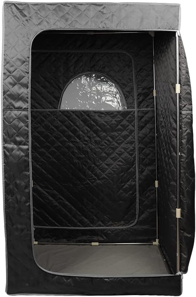 Tragbare Sauna Willowybe，Mini Dampfsauna für Zuhause，Einzel Portable Sauna Raum Kann Müdigkeit Linde
