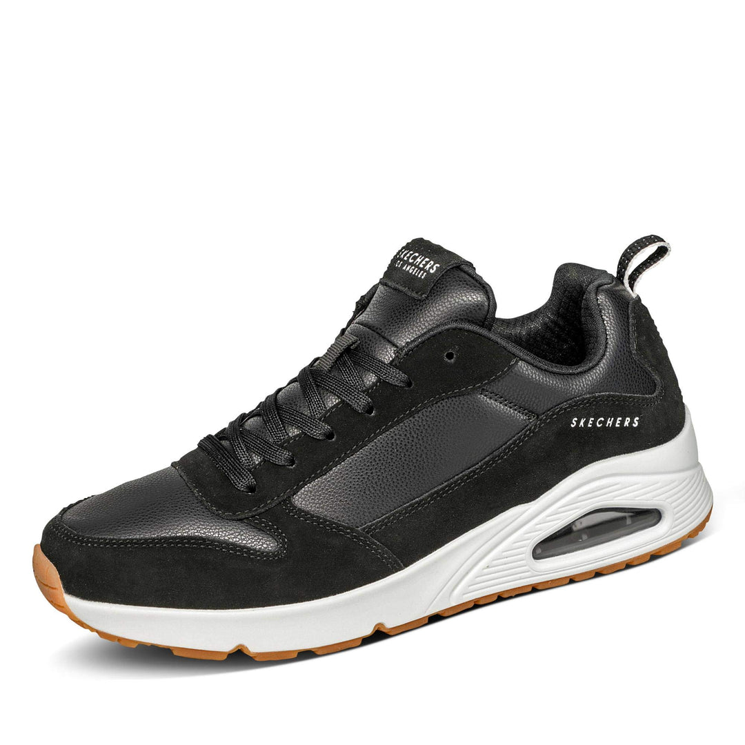 Skechers Damen Uno Sneaker 41 EU Schwarz, 41 EU Schwarz