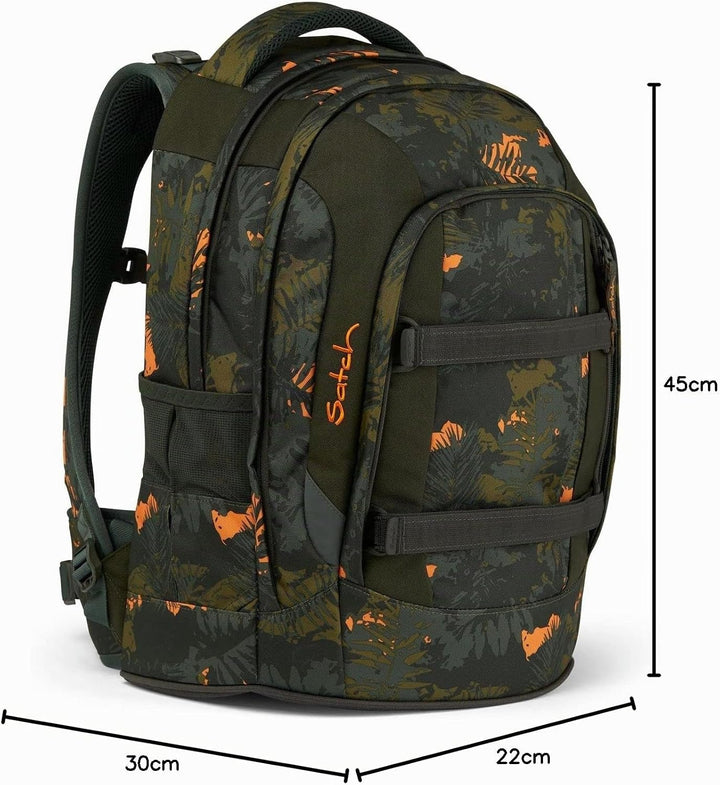 Satch Pack Schulrucksack ab 5. Klasse ergonomisch 30L Stauraum standfest Organisationstalent Einheit