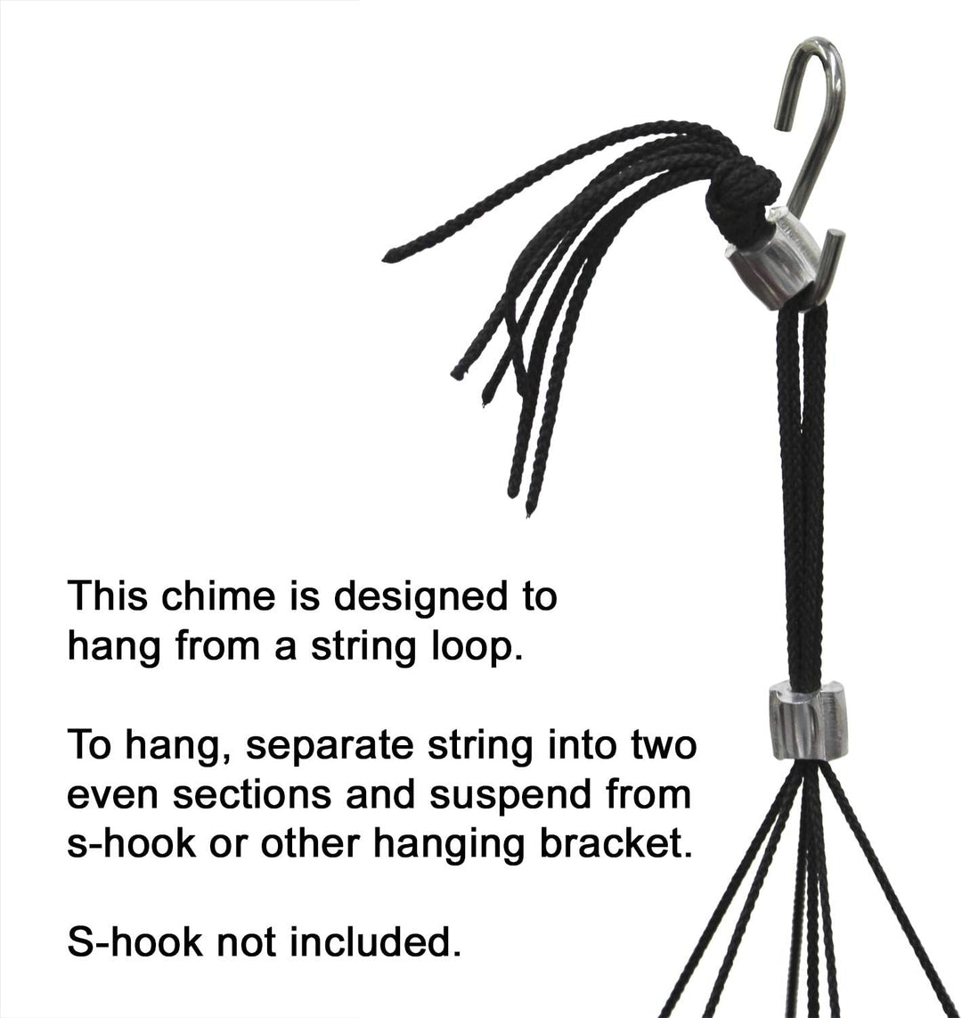 Woodstock Windspiel Bells of Paradise, Grün, 111,7 cm Grün 111,7 cm, Grün 111,7 cm
