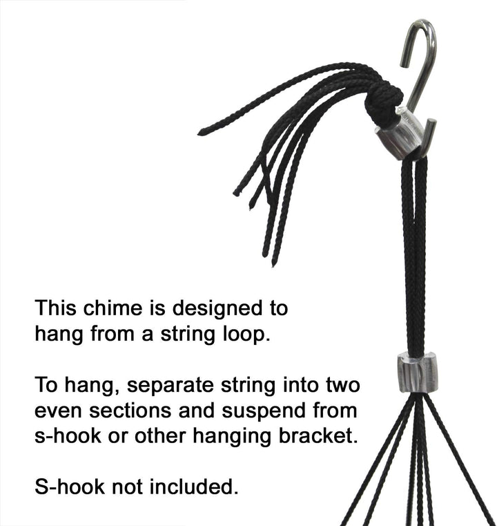 Woodstock Windspiel Bells of Paradise, Grün, 111,7 cm Grün 111,7 cm, Grün 111,7 cm