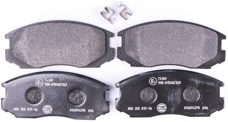 HELLA PAGID 8DB 355 017-161 Bremsbelagsatz - T3109 - Dicke/Stärke: 15mm - Bremssystem: Sumitomo - mi