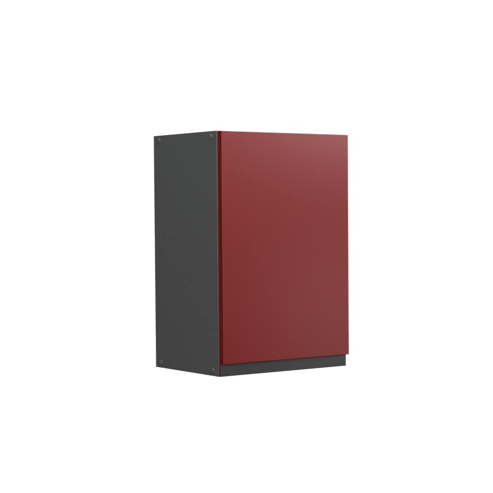 Vicco Hängeschrank R-Line, Rot/Anthrazit, 40 cm J-Shape Rot Hängeschrank 40 cm, Rot Hängeschrank 40
