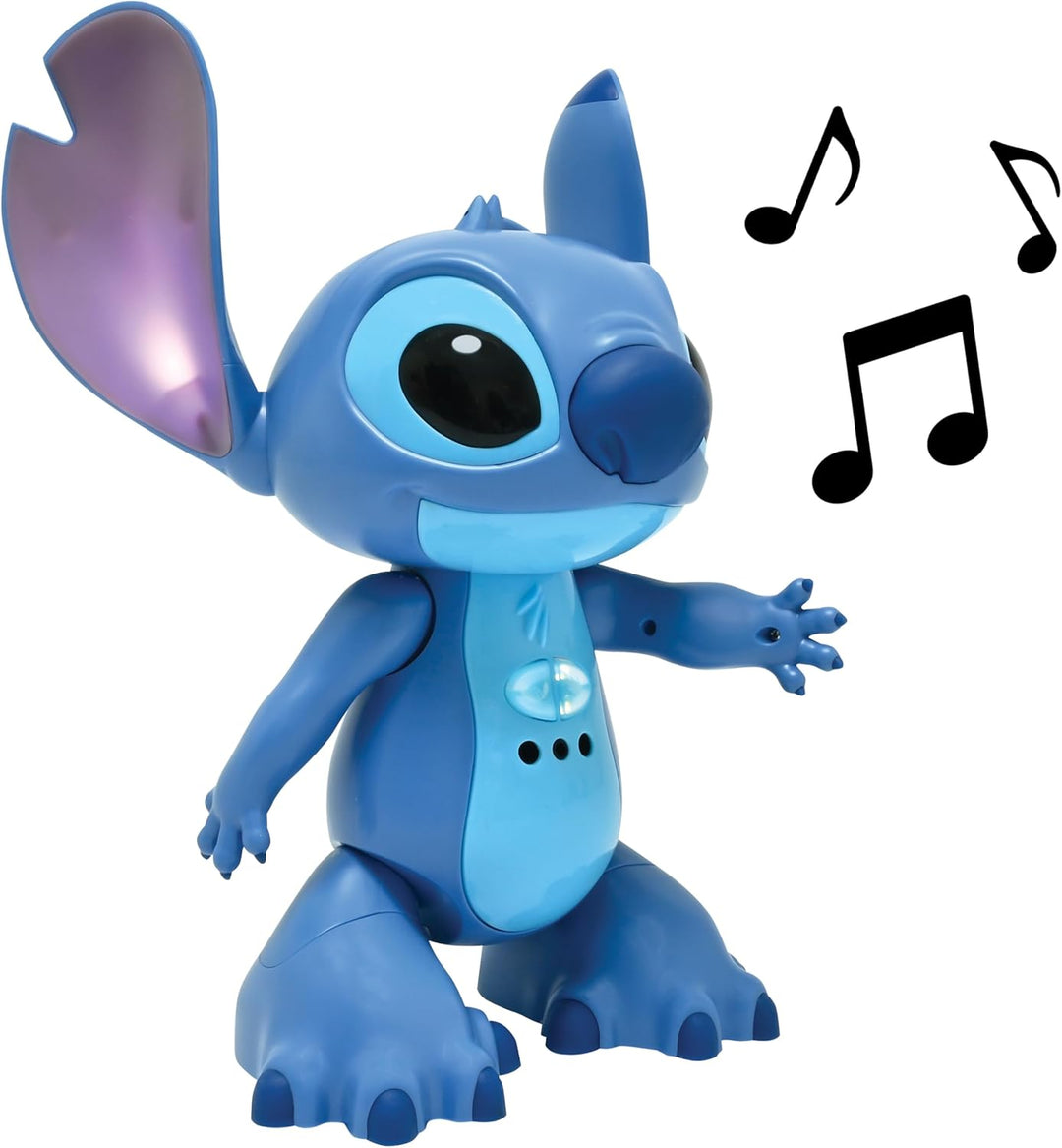 Lexibook, Disney Stitch, Interaktives Spielzeug Bilingue Englisch Deutsch, Gestensteuerung und Fernb