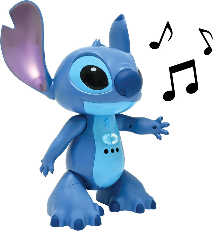 Lexibook, Disney Stitch, Interaktives Spielzeug Bilingue Englisch Deutsch, Gestensteuerung und Fernb