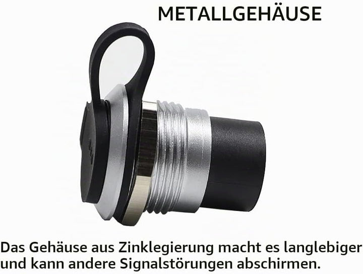 PENGLIN USB 2.0 Panel Mount Koppler 2 Stück, USB-Durchgangsanschluss, Buchse zu Buchse Bulkhead Exte