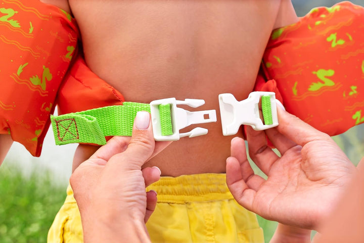 Bestway Puddle Jumper Swim Vest with Armbands, Toddler Swim Vest, Adjustable Kids Float Vest, Kids S