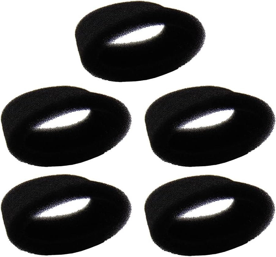 5x Trade-Shop Schaumstoffring Filter für Mio Star VAC7156 Severin HV7158 HV7159 HV7160 HV7165 ersetz