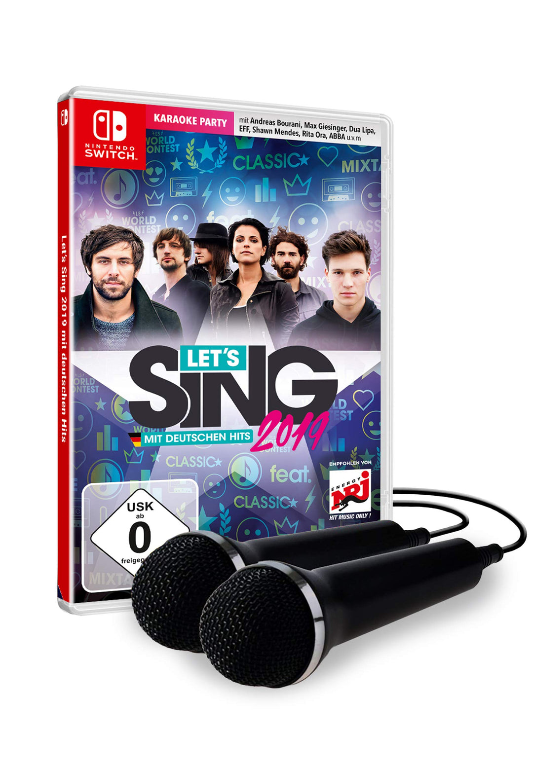 Let's Sing 2019 mit deutschen Hits [+ 2 Mics] (Switch) Nintendo Switch Standard + 2 Mics, Nintendo S