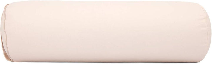 Bodhi Yoga Bolster | ECO Serie | Yogarolle mit Kapok-Füllung | Waschbarer Bezug aus 100% Bio-Baumwol