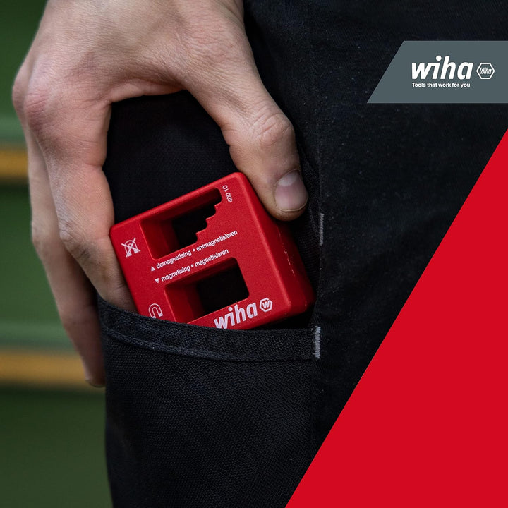 Wiha Magnetisierer/ Entmagnetisierer I Schraubendreher mit verschiedenen Grössen magnetisieren/entma
