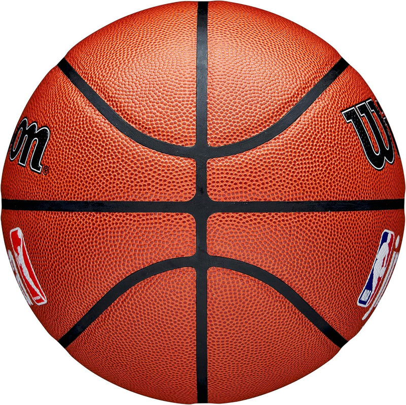 Wilson Jr. NBA Family Indoor/Outdoor Basketbälle 5 Weiss/Braun, 5 Weiss/Braun